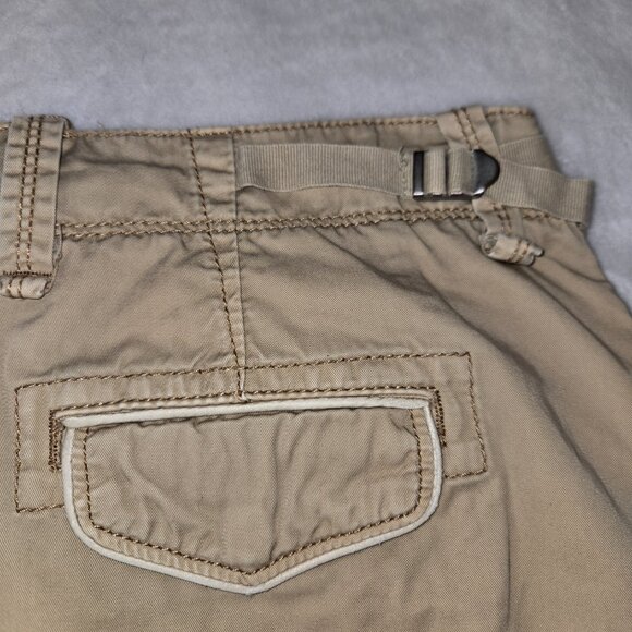 Polo Ralph Lauren Jeans Cargo Mini Skirt, Khaki, size 26 - Picture 3 of 16